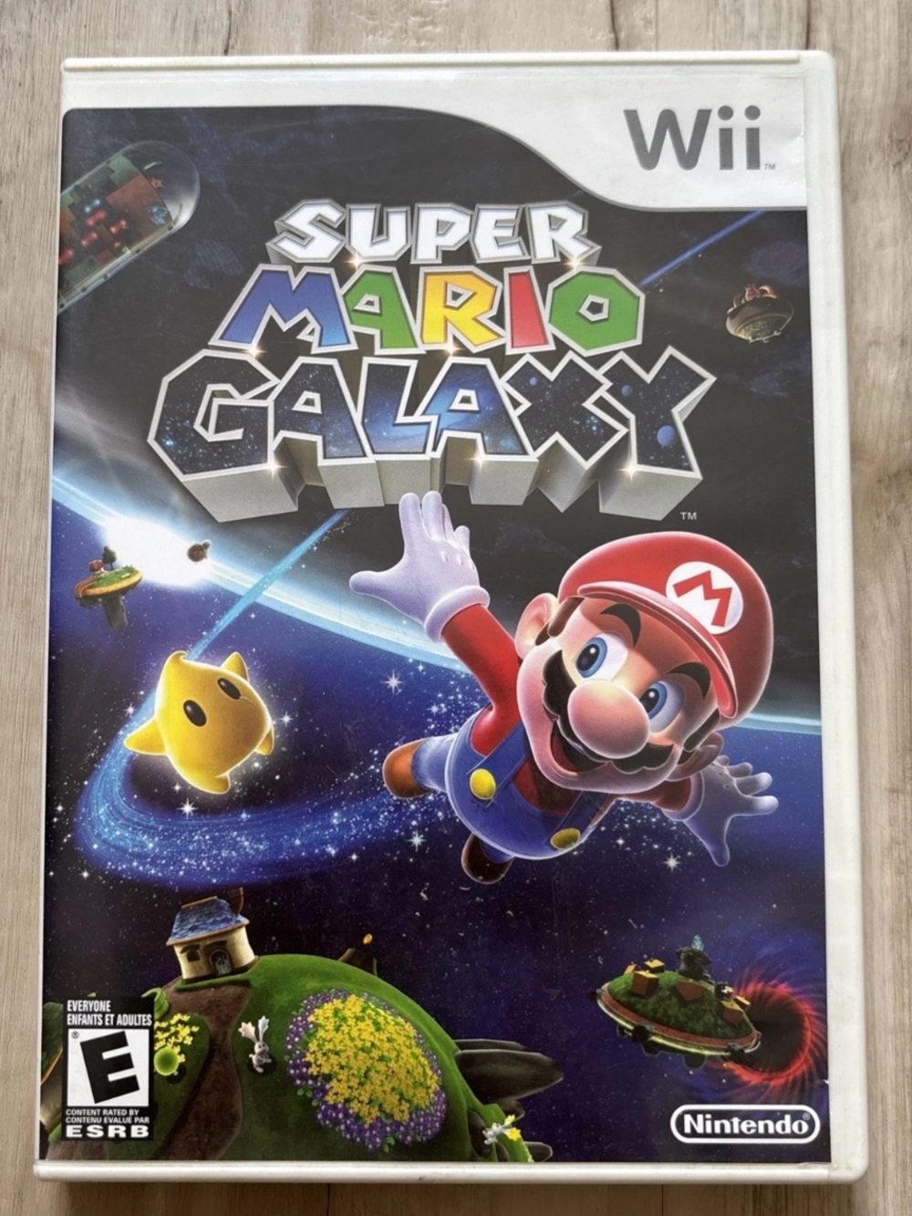 Nintendo Super Mario Galaxy Nintendo Wii Game Complete w/ Manual E Rated Tested